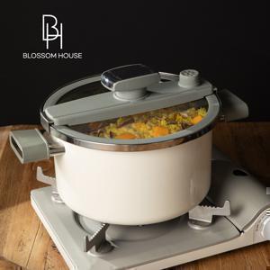 TEMU 블라썸하우스 대용량 6L 저압냄비 모든열원 사용 가능