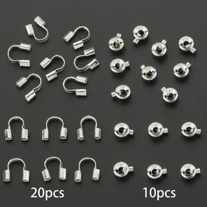 TEMU DIY 점프 링 30개 세트, 진짜 금도금 평면 포지셔닝 걸쇠 10개 및 U자형 걸쇠 20개, 구슬 스페이서, 와이어 커넥터, 와이어 클램프 걸쇠, 편자형 걸쇠, 평면 클램핑 구슬 스토퍼 포함, 수제 직조 주얼리 걸쇠, 펜던트, 목걸이, 팔찌, 발찌, 귀걸이 커넥터, 휴대폰 고리, 가방 고리, 주얼리 제작 액세서리, DIY 주얼리 공예용품에 적합