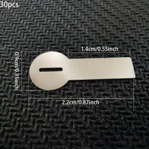 TEMU 30개, 18650 단일 섹션 및 이중 섹션 전원 리튬 니켈 시트 니켈 도금 강판 스팟 용접 시트