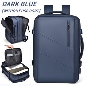 TEMU 데이터 케이블 없는 남성용 백팩, WEIXIER 다기능 여행 가방, 노트북 백팩, 편리한 출장 백팩, 하이킹 백팩, 캐주얼 아웃도어 가방, 확장 가능, 대용량 더블 숄더 백, 통근 가방