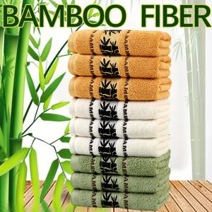 TEMU 9개 대나무 섬유 타월 세트, 32*72Cm/12*28Inch, 매우 부드러운 핸드 타월, 뛰어난 흡수력, 빠른 건조, 주방 및 욕실 가정용으로 이상적, 페이스 타월, 호텔, 여행, 스파, 워시 클로스에 적합