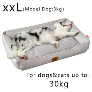 TEMU 튼튼한 600D 옥스포드 원단으로 제작된 솔리드 컬러, 눈에 띄는 디자인의 애완 동물 침대. 씹히지 않는 구조로 사계절 내내 사용 가능하며, 애완 동물들이 편안하게 잠을 잘 수 있도록 디자인되었습니다.