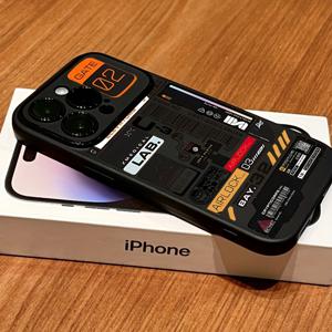 TEMU 아이폰 17 프로 맥스, 17 에어, 17 플러스, 16 플러스, 16E, 16 프로 맥스, 15, 14, 13, 12, 11 시리즈용 블랙 핸디 윈도우 폰 케이스 - 풀 커버리지 충격 방지 보호 소프트 쉘, 크리스마스, 할로윈, 추수감사절 가족, 자매, 친구 선물용