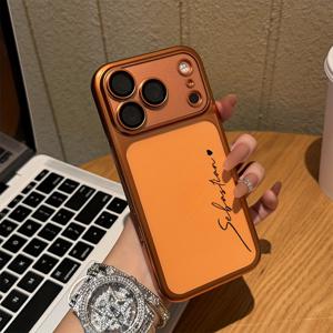 TEMU 맞춤형 DIY 이름 새로운 즉각 변경 17 폰 케이스, 럭셔리 고급 전기도금 무광 질감 렌즈 필름 PC 보호 커버, 아이폰 17 프로 맥스 16 15 14 13 보호 케이스, 크리스마스 선물, 새해 선물, 부활절 선물, 할로윈 선물, 친구를 위한 선물, 가족을 위한 선물