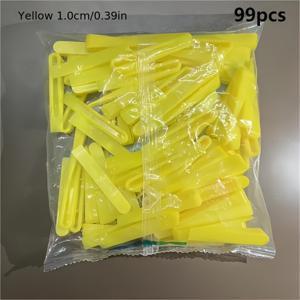 TEMU 플라스틱 타일 레벨링 시스템 웨지: 5mm, 6mm, 10mm 크기 - 전문가용 타일 설치를 위한 조절 가능하고 내구성이 뛰어난 제품