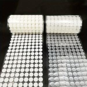 TEMU 테이프 800개 (쌍 400개), 자가 점착 고정 테이프, 0.39인치 직경 매직 스티커, 원형 동전 후크 루프 도트, 교실, 사무실 및 가정, 프로젝트 및 파티 장식 용품에 적합