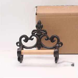 TEMU 1개 유럽 스타일 레트로 주철 욕실 타월 걸이, 화장지 홀더, 가정용 및 호텔·카페 장식용