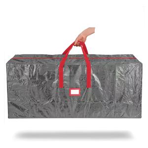 TEMU 크리스마스 트리 보관 가방, 분해된 6피트(약 1.8미터) 인조 크리스마스 트리를 보관하도록 설계되었으며, 손잡이와 라벨 슬롯이 있습니다. 크리스마스 트리, 트리 보관은 포함되어 있지 않습니다.