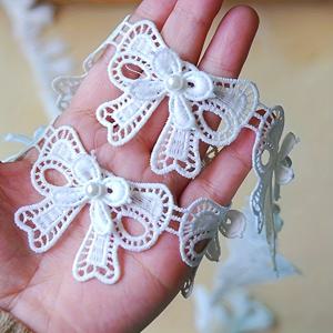 TEMU 1야드 수성 레이스, 리본 레이스, 한국 스타일 헤어 액세서리, 헤드피스 액세서리 - 조각, 웨딩드레스 액세서리, DIY 의류 액세서리, 넥라인 & 커프 레이스 트림