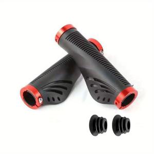 TEMU 산악 자전거 핸들바용 범용 고무 그립, 싱글 자전거에 적합