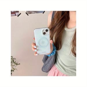 TEMU 더블 레이어 강력 자석 네 가지 색상 잉크 스플래시 폰 케이스, 애플 아이폰 17 프로 맥스 케이스/아이폰 16 프로 맥스 케이스/아이폰 15 프로 맥스 케이스/14 프로 케이스/13 프로 케이스/13 아이폰 케이스