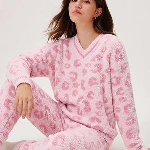 TEMU [25QH 홈 트렌드] 새로운 발렌타인데이 스위트 반벨벳 파자마, 스타일리시한 두꺼운 따뜻한 라운지웨어 세트 (봄/여름용), 야외복으로 적합 003|여름잠옷