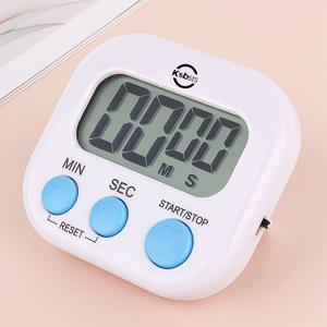 TEMU 주방 베이킹 학습용 듀얼 전자 타이머 (베이킹 알림용), 실용적이고 혁신적인 주방 가젯 (공부를 위한 자제력 함양), 2-in-1 주방 시계 기능, 배터리 불필요, 다기능 및 실용적