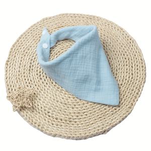 TEMU 1개 유럽&미국 스타일 솔리드 컬러 강아지 턱받이 캔디 컬러 스냅 펫 삼각 스카프 편안하고 통기성 좋은 소형&중형 반려동물용