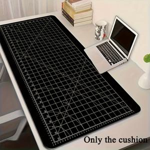 TEMU 미끄럼 방지 특대형 마우스 패드 1개, 스크랩북, 그래픽 디자인, 사무실, 게임용, 키보드 및 마우스에 적합, 세척이 쉬운 표면, DIY 애호가 및 게임 애호가에게 필수품