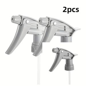 TEMU 2개 조절 가능한 트리거 스프레이어 - 내산성/내알칼리성 헤비듀티 노즐, 자동차 디테일링, 세차, 가정 및 정원용 - 인체공학적 그립, 내구성 있는 구조, 세차용 스프레이어, 효율적인 청소 도구, 튼튼한 커넥터
