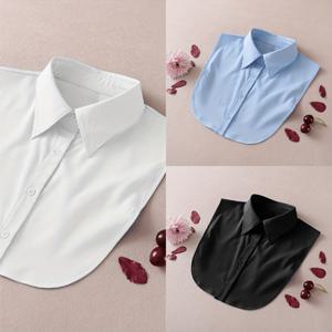 TEMU 2026 컬렉션의 탈부착 가능한 인조 칼라 3종 세트. 옷장 오작동을 방지하고 다양한 장식 용도로 사용할 수 있도록 디자인되었습니다. 봄, 여름, 가을의 캐주얼 웨어에 적합하며 티셔츠, 드레스, 블레이저와 완벽하게 매치됩니다.