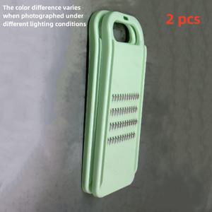 TEMU 가정용 감자 다지기 2개 세트, 사용하기 쉬운 디자인, 오이 및 당근에 적합, 야채 절단을 위한 필수 주방 도구