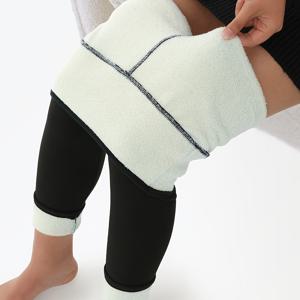 TEMU 1개 여성용 안감 레깅스, 고신축성 아웃도어 캐주얼 스포츠 팬츠, 보온 및 피트니스용 안감 요가 팬츠