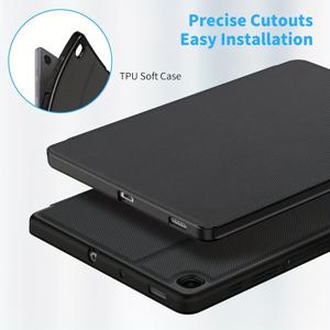 TEMU 삼성 갤럭시 탭 S6 라이트 2024/2022/2020 10.4인치용 S펜 홀더 포함 케이스 북 커버 - 얇은 폴리오 스탠드 태블릿 보호 케이스, 다중 각도 시청. 호환 모델: 삼성 갤럭시 탭 S6 라이트 2024/2022/2020 10.4인치 SM-P620/P625/P610/P613/P615/P619. S펜 슬롯이 있는 TPU, 북 스타일