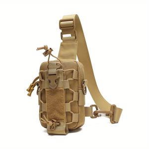 TEMU 몰리 체스트백 아웃도어 스포츠 하이킹 슬링백 숄더백 팩 주전자 휴대폰 가방 다기능 캠핑백 사이클링백 몰리백