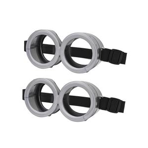 TEMU 2개 크리스마스 새해 성인 고글, 남성 고글, 여성 안경, 코스프레 테마 파티 공연 의상 액세서리, 파티 포토 부스 소품, 크리스마스 새해 전야 파티 장식에 완벽!