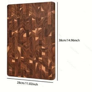 TEMU 대형 나무 도마, 38×28×1.8cm, 샤르퀴트리, 고기, 치즈, 과일, 채소용, 주방 준비 및 홈 데코용 도마