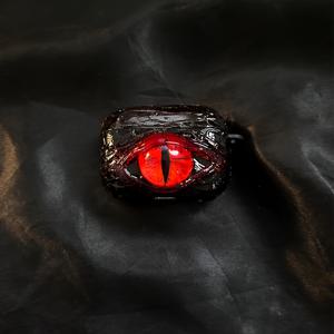 TEMU 아이스 스킨 레드 아이즈 에어팟 4 헤드폰 케이스 에어팟 프로 3 블루투스 헤드셋 쉘