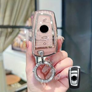 TEMU BMW 키 보호 케이스 - TPU 스타일리시 내구성 키폭 커버, 1/3/5/7 시리즈, X1/X3/X4/X5, F10/F15/F16/F20/F30/F18/F25, M3/M4 모델 E34 자동차 키 보호대 - 자동차 애호가를 위한 최고의 선택