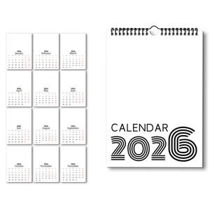 TEMU 1개 맞춤형 캘린더 2026, 사진 캘린더 제작, 맞춤형 벽걸이 캘린더, 재미있는 캘린더 만들기, 13개의 추억 인쇄, 12개월 포함, 두꺼운 종이, 크리스마스 선물