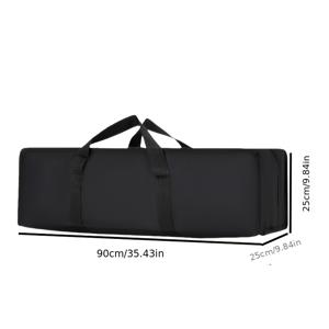 TEMU 스포츠 장비용 특대형 여행용 더플백, 양방향 지퍼 포함, 블랙, 오버사이즈 , 접이식 접의자 수납백, 캠핑 스포츠 장비, 해변 파라솔 장비에 적합, 수납 포켓, 블랙, 더플백
