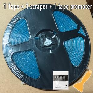 TEMU 3개입 자가 접착 유연 테이프, 메탈릭 글리터, 장식용 갭 엣지 실란트, 스토브, 싱크대, 화장실, 타일 가장자리, 코너, 베이스보드, 바닥 틈새용