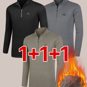 TEMU (1+1+1) 남성 작업복 긴팔 가성비 기모 티셔츠 3장 쏘핫(SY2QP3LT077M)