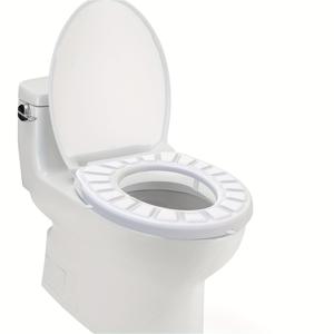 TEMU 사계절용 다용도 변기 시트 쿠션, 세척 용이, 미끄럼 방지, 탈착식, 빠른 건조, 세탁 가능