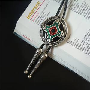 TEMU 지방 미국 토템 디자인의 웨스턴 볼로 타이, 스웨터 및 셔츠를 위한 스타일리시한 액세서리