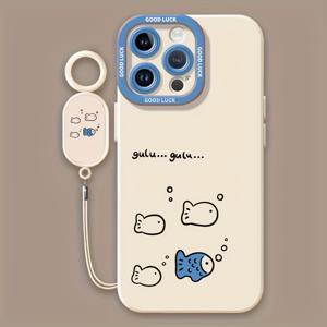 TEMU 아이폰 17 Pro Max/16/15/14 PLUS/13/12/11 호환용 휴대폰 케이스, 미끄럼 방지, 경량, 보호용 고품질 에어 쿠션 TPU 렌즈 풀커버 보호 소프트 쉘, 싱글 쉘 버전 및 액세서리 버전 두 가지 옵션