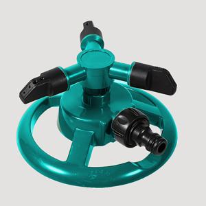 TEMU 360° 회전 스프링클러 헤드 - 조절 가능한 노즐, 내구성 플라스틱 잔디 관수 시스템, 360° 전체 커버리지 대형 정원 및 잔디 관수용, 간편 조립 및 휴대용 호스 부착 (드래그형 스프링클러)