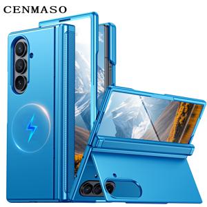 TEMU 휴대폰 케이스 - 삼성 Z Fold 7용 보호 케이스입니다. 스탠드 기능이 있으며, 무선 충전을 지원하고, 복도 체인 보호를 위한 내장형 9H 스크린 보호 필름이 포함되어 있습니다. 또한 초박형 충격 방지 디자인을 갖추고 있습니다.