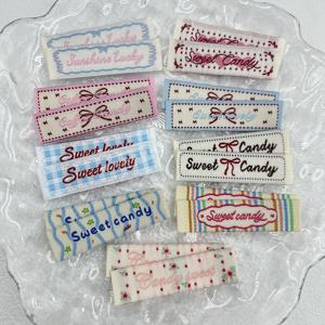 TEMU 다옴인 신경색상 리본 패브릭 라벨 | 의류, 양말, 가방 재봉용 - 직조 아세테이트, 혼합 색상