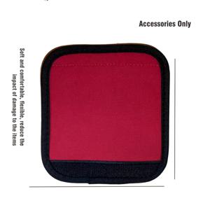 TEMU 1개 서브우퍼 핸들 손목밴드 - 레드 패브릭, 내구성과 편안함, 카 스테레오 스피커에 적합, 부활절 및 크리스마스 선물용 카 스테레오 액세서리 | 내구성 있는 디자인, 서브우퍼 액세서리 전용 특별 설계(액세서리만 포함)