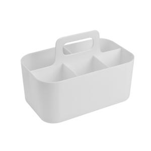 TEMU 다용도 수납 바구니 (손잡이 포함), 휴대용 연필 및 펜 홀더 정리함, 5단 데스크탑 정리함, 대형 플라스틱 필통, 크레용 상자, 투명 마커 홀더, 스택 가능한 수납 박스 (미술 공예, 펜, 백투스쿨용)