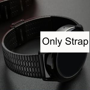 TEMU 20/22mm 스테인리스 스틸 워치 밴드, 더블 안전 클라스프 포함, 삼성 워치 765432, 화웨이 워치 Watch5/4/3/2 GT5/4/3/2, 샤오미 S4/S3/S2/S1Pro, 화미 시리즈 워치 호환, 7구슬 슬림 스트랩