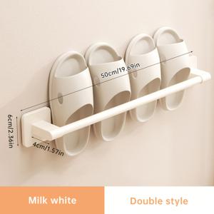 TEMU 1개 MUSURJOY 벽걸이 헤비듀티 신발 선반 - 알루미늄 합금 프레임 & 플라스틱 베이스, 공간절약형 수직 신발 정리대 - 욕실, 침실, 기숙사용 - 슬리퍼, 스니커즈, 클로그에 적합