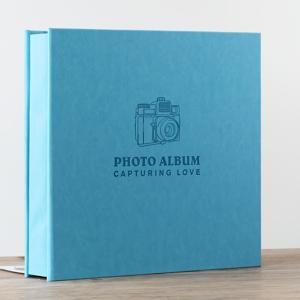 TEMU 스크랩북 사진 앨범, 자체 접착식, 12.9x12.7인치, 인조 가죽 커버, 80페이지, 가족 사진 앨범, 여행 사진 앨범, 커플용 사진 앨범, 사진 및 공예품 보관에 적합, DIY 사진 앨범, 어머니날, 아버지날, 부활절, 크리스마스 선물에 적합