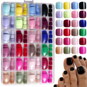 TEMU 여성용으로 디자인된 576개입 짧은 원형 아크릴 여름용 발톱 스티커 세트입니다. 노란색, 초록색, 파란색, 불가사리색 등 다양한 색상으로 구성되어 있으며, 네일 살롱에서 여름 및 어버이날에 사용하기에 적합합니다.