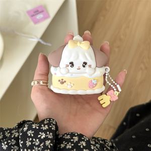 TEMU 귀여운 강아지 케이크 펜던트형 이어폰 커버, for 1 2 3 4 Pro Pro2용