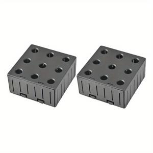 TEMU 2/4개 모듈러 수족관 식물 홀더, 플라스틱 수중식물 고정 박스 - 어항 및 수조용 간편 사용