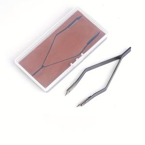 TEMU 시계 밴드 수리를 위한 알루미늄 합금 플라이어 1개 - 녹색 손잡이가 특징인 스프링 바 제거 도구, 시계 스트랩 조절 및 분해를 위해 설계된 V자형 원단 귀 플라이어, 기타 시계 수리 도구