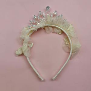 TEMU 1개 공주 생일 머리띠, 요정 헤어 액세서리, 우아한 헤어 후프