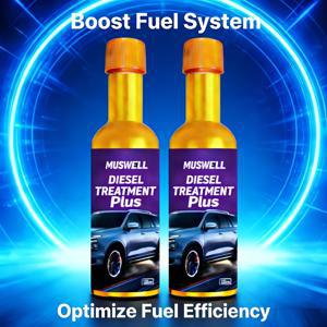 TEMU 디젤 트리트먼트 플러스 고급 연료 첨가제 - 대형 차량용, 세탄 부스터로 출력 및 연비 향상, 배기가스, 인젝터 및 촉매 보호, 트럭, 발전기, 디젤 엔진용 연료 절약제